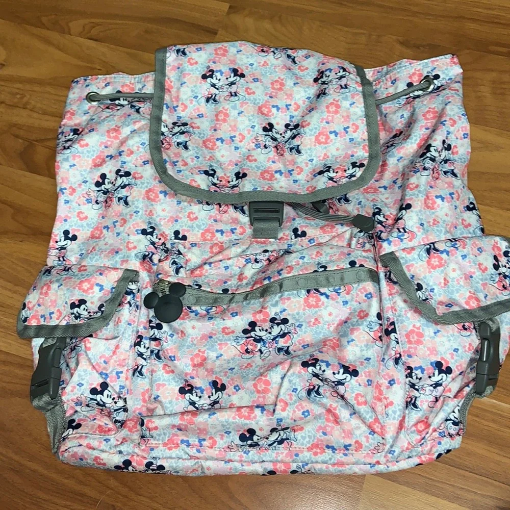 NWOT Disney x LeSportSac Voyager Backpack